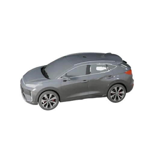 Car 3D Model for Blender - Realistic PBR Render Asset