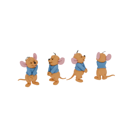 Kanga and Roo 3D Model