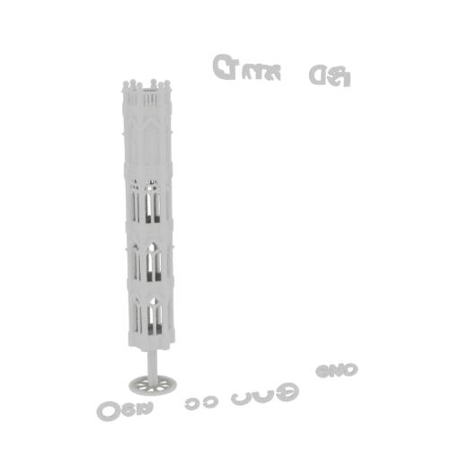 Gothic Tower 3D Model