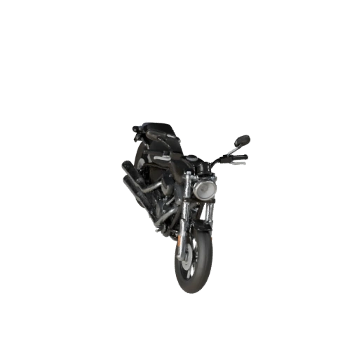 Modèle 3D STL de Moto Cruiser Imprimable - Présentation