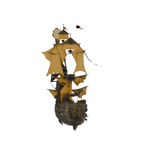 Galleon Ship 3D Model