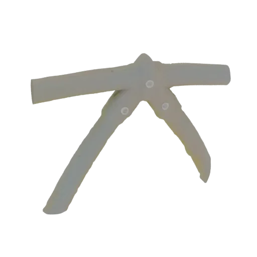 A 3D model render of a light gray pliers tool with articulated jaws and handles, presented on a white background.