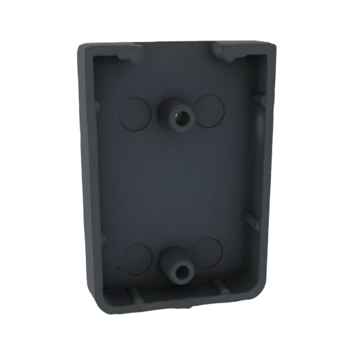 Rectangular Enclosure with Mounting Posts