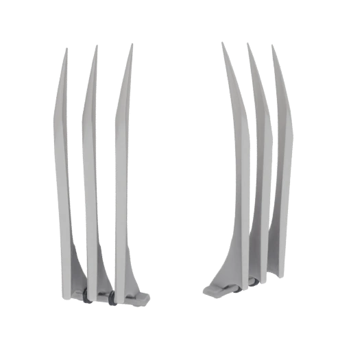 Wolverine Claws 3D Model