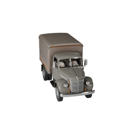 Modelo 3D de Camión de Carga Vintage para Blender - PBR Realista