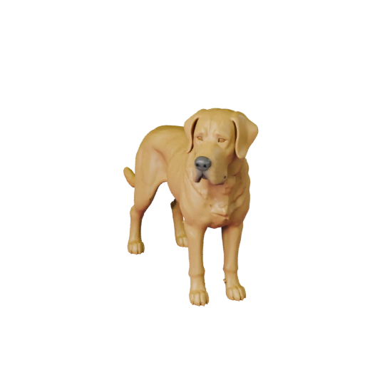 Modèle 3D Chien Dogue Allemand Haute Poly - Actif STL Détaillé pour Impression