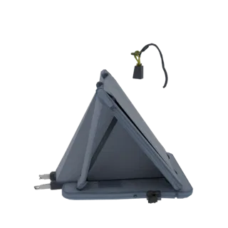 Modelo 3D do suporte de carregamento para TSD Idata I3, mostrando o dispositivo em um ângulo de 30 graus