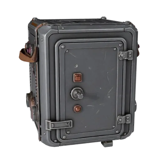 Industrial Pressure Plate High Poly 3D model, close-up studio render, showing metal hinges, form detail.