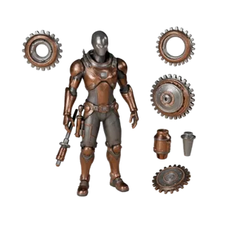 Sci-Fi NPC Scientist Character Model - Rigged