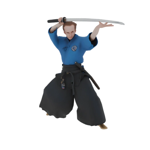 Samurai Warrior with Katana
