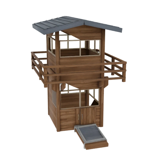 Forest Fire Lookout Tower Cabin