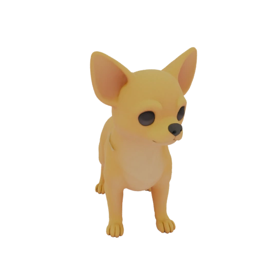 Animatronic Chihuahua 3D Model