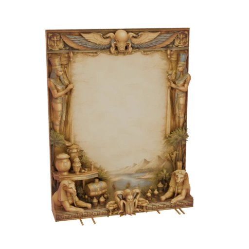 Egyptian Hieroglyphics Frame