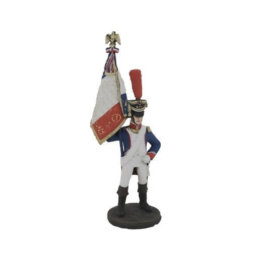 French Imperial Guard Standard Bearer Miniature