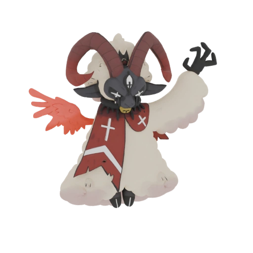 Cult of the Lamb Lamb 3D Model