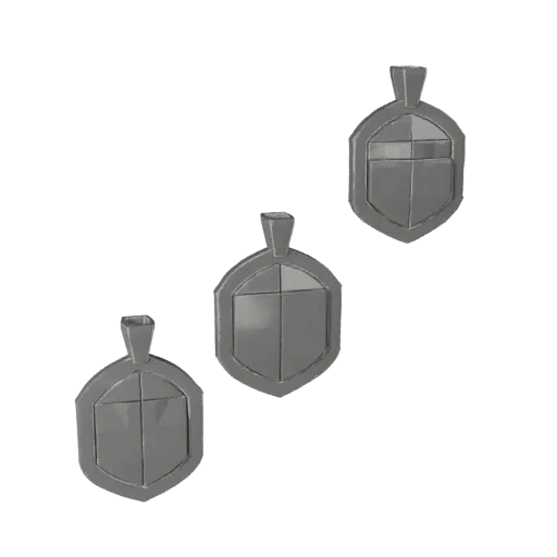 Minimal Pendant game ready 3D model, studio profile shot, highlighting pendant seams, edges, and finish layers.