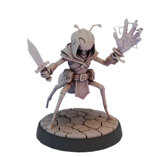Anthropomorphic Ant Rogue Miniature