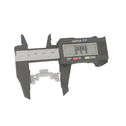 Digital Caliper Measuring a Small Part