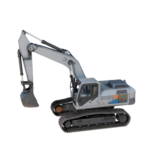 Bagger 3D-Modell für Unreal Engine - Spielbereites Asset