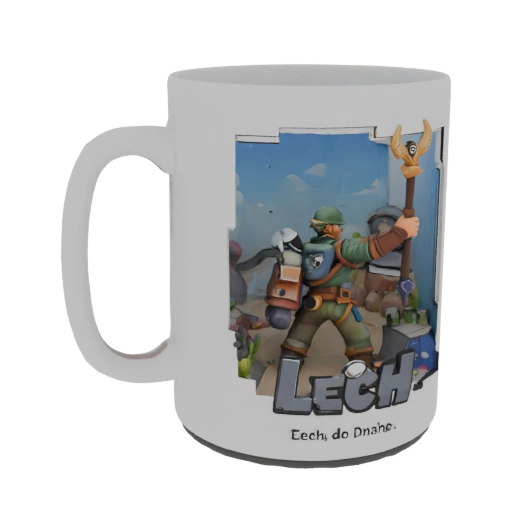 Mug with Lech print