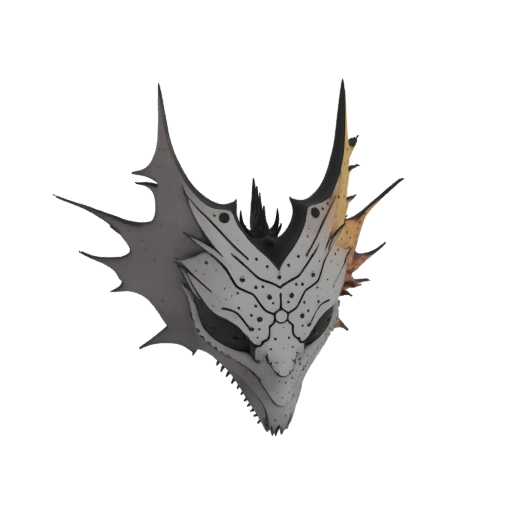 Mystic Fox Mask 3D Model