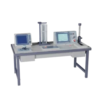 Prototype Scanner Device Low Poly 3D model, game viewport three-quarter view, showing clean metal, bench-top devices.