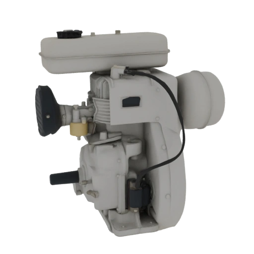 Small Engine 3D Model