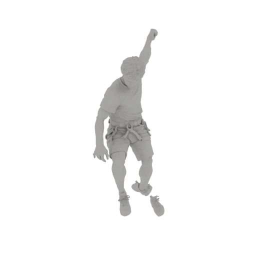Rock Climber Miniature