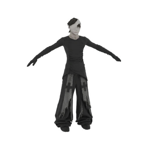 Gothic Bandaged Man 3D Model