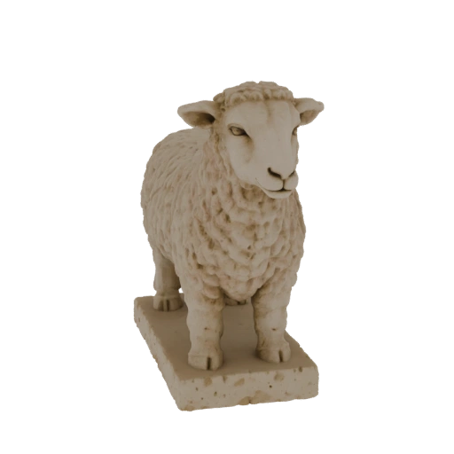 Standing Sheep Statue