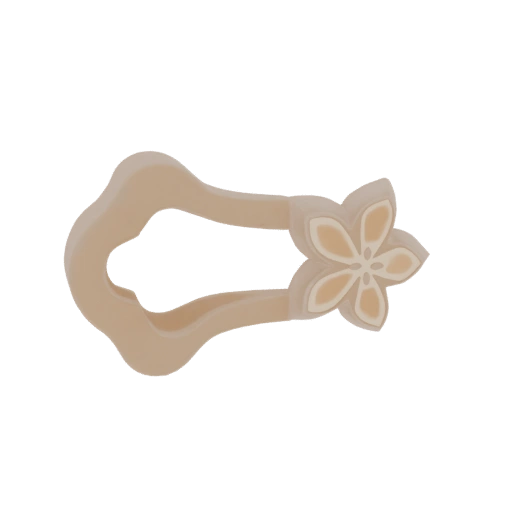 Floral Clasp 3D Model