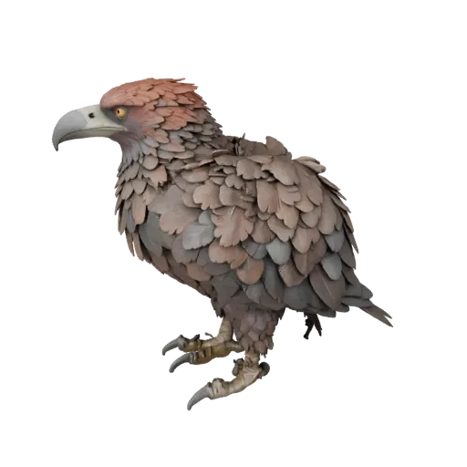 Vulture 3D Model for Unity - Game Ready Asset, FBX | Royalty-Free
