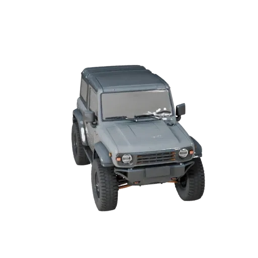 Compact Suv 3D Model for Blender & Games - Realistic PBR