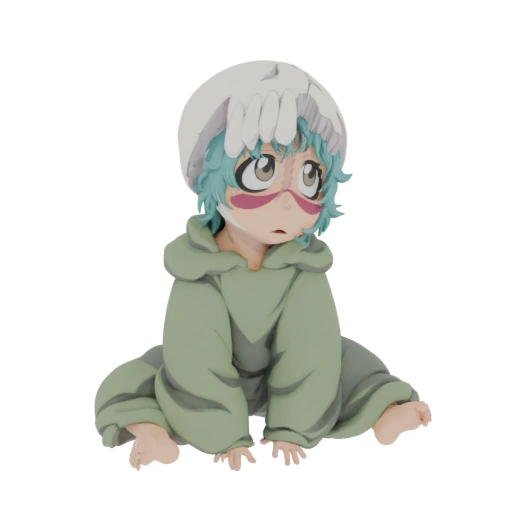 Baby Nezuko Kamado 3D Model