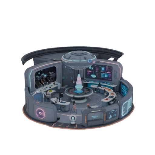 Futuristic Laboratory "Atomic Class 2.0"