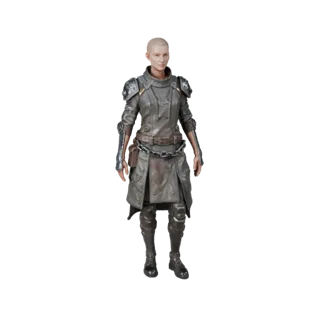 Sci-Fi Arcane NPC Scientist Character Model - Rigged