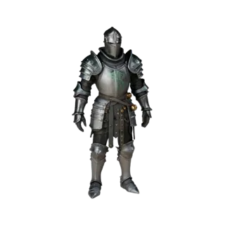 Medieval Armored NPC Craftsman Character Model - Rigged