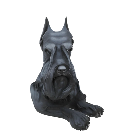 Giant Schnauzer Sculpture