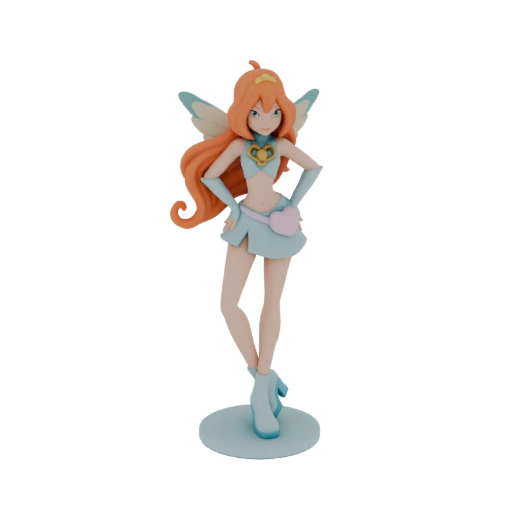 Bloom Fairy 3D Model