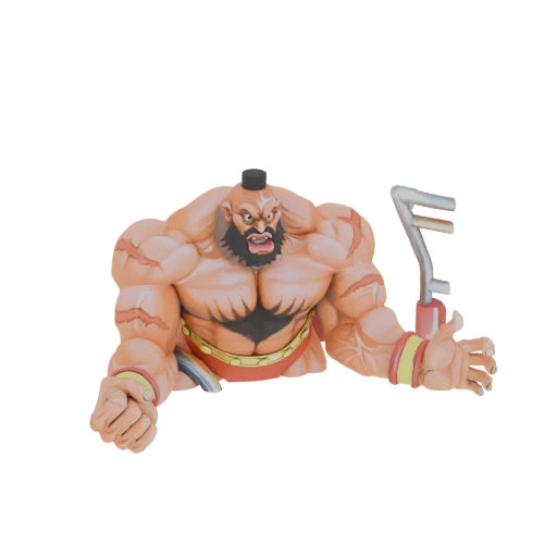 Zangief 3D Model