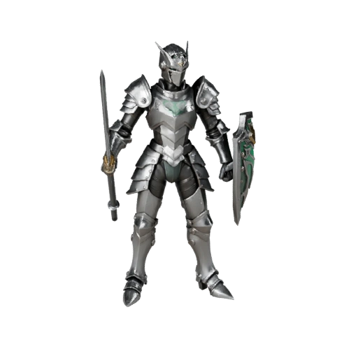 Anime Kommandant BOSS Paladin Charaktermodell - Geriggt