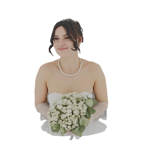 Bride with Bouquet