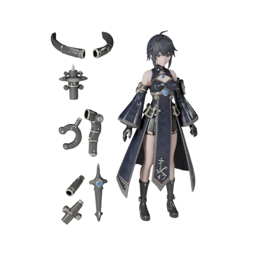 Anime Character Model - Rigged