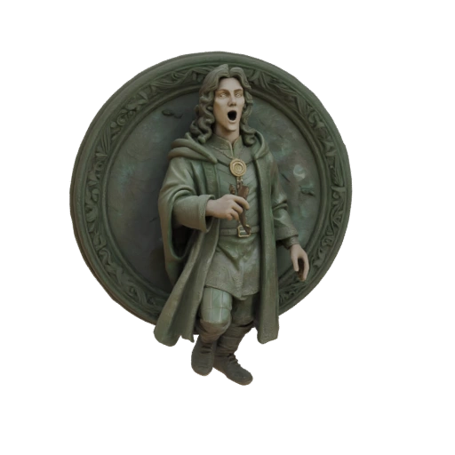Salazar Slytherin Statue from Harry Potter