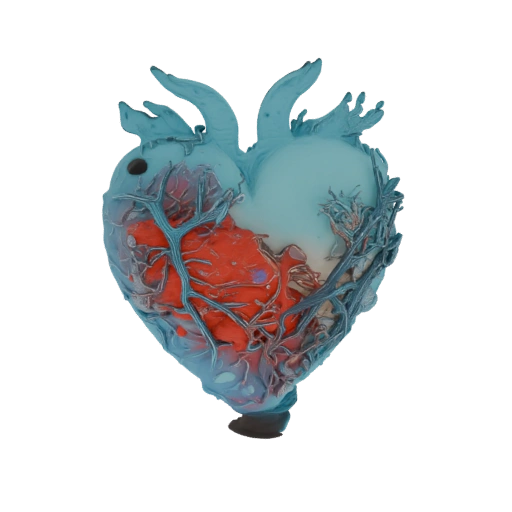 Anatomical Heart Sculpture
