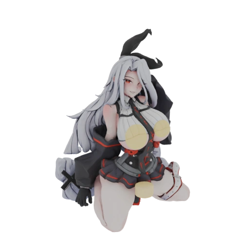 Prinz Heinrich Bunny Girl 3D Model