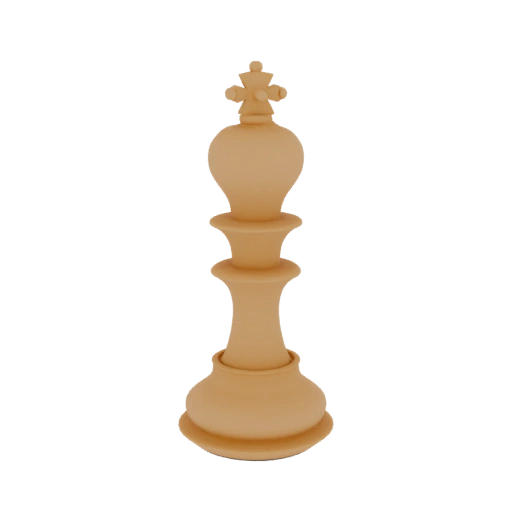 Classic Chess King 3D Model