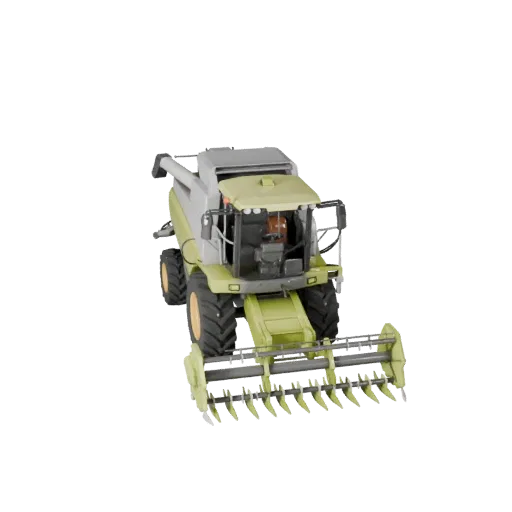Combine Harvester 3D Model for Unreal Engine - Game Ready