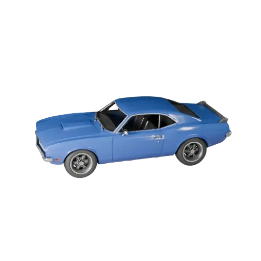 Muscle Car 3D Model for Blender - Render Ready Asset