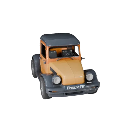 Classic Car 3D Model for Unity - Low Poly Game Asset